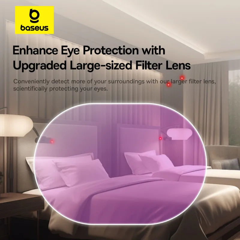 [Nieuw] Baseus Cameradetector Intelligente verborgen camerasignaalgadget Beveiligingsalarm Anti Spy Candid Gluren Beschermingsdetector