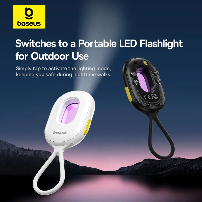 [Nieuw] Baseus Cameradetector Intelligente verborgen camerasignaalgadget Beveiligingsalarm Anti Spy Candid Gluren Beschermingsdetector