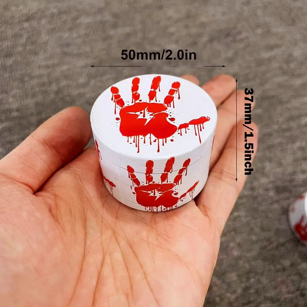 2 inch Metalen Hand Grinder Handmatige Mortel Spice Mill Peper Zout Stamper Tabak Gras Grinder Roken Sigaret Accessoires